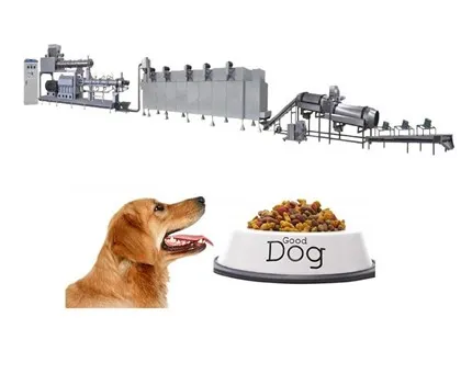 Dog Cat Food Making Machine Folsleine produksjeline